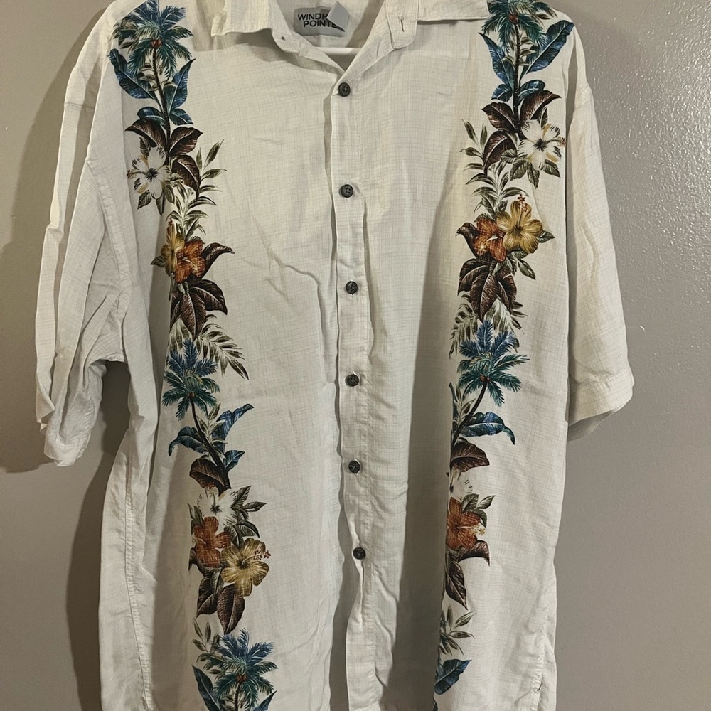 Windham Pointe Light Gray‎ Checkered Shirt